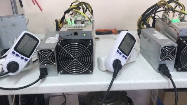 Экономия электроэнергии, Antminer s9, при отключения интернета с прошивкой от mskminer.com смотреть онлайн