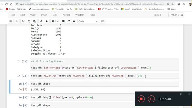 Kaggle Competition - House Prices: Advanced Regression Techniques Part1