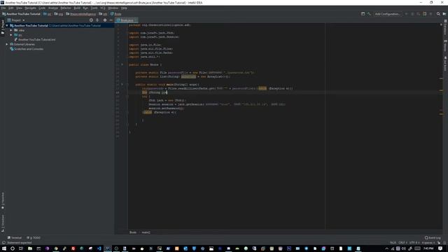 How to create a SSH Bruteforcer in Java (Using JSch) смотреть онлайн