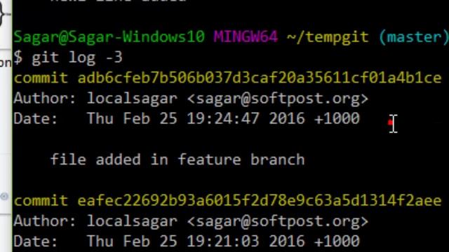 How to view local commits in Git смотреть онлайн