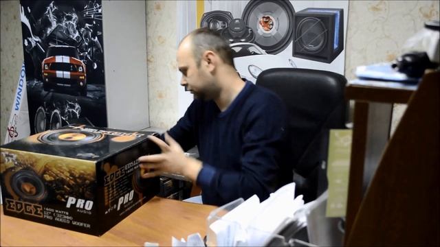 обзор сабвуферов EDGE ED512D4-E4 и Kicx Z12 смотреть онлайн