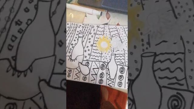 Рисую задание по изо?✨ смотреть онлайн
