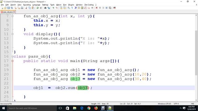 Object as function argument in java hindi 16 смотреть онлайн