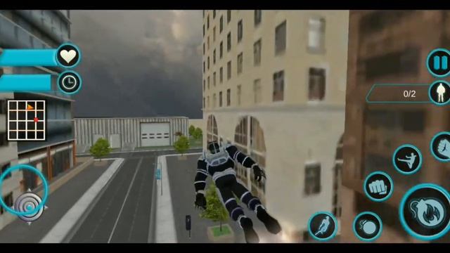 Super Hero Panther Robot Crime City Rescue Mission | Android Game смотреть онлайн