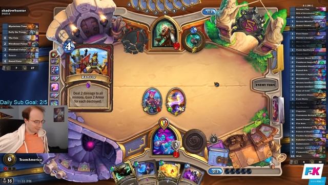 Infinity Quest Mage | Heroic Duels | Hearthstone | United in Stormwind смотреть онлайн