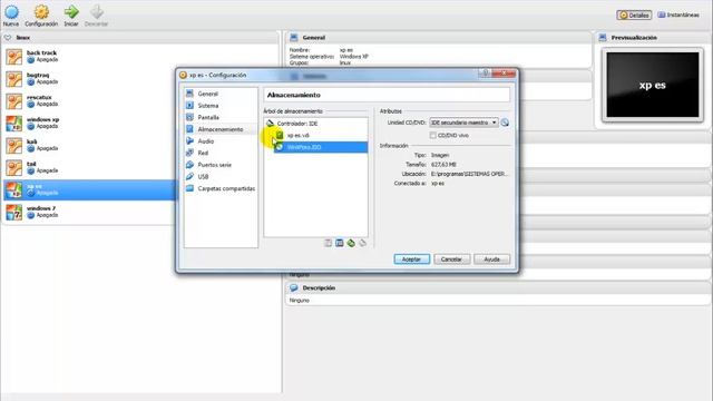 Como iniciar desde un live cd en español virtualbox смотреть онлайн