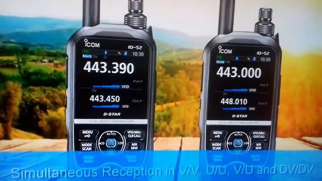 Nuovo Icom ID52 Wi-Fi e Bluetooth смотреть онлайн