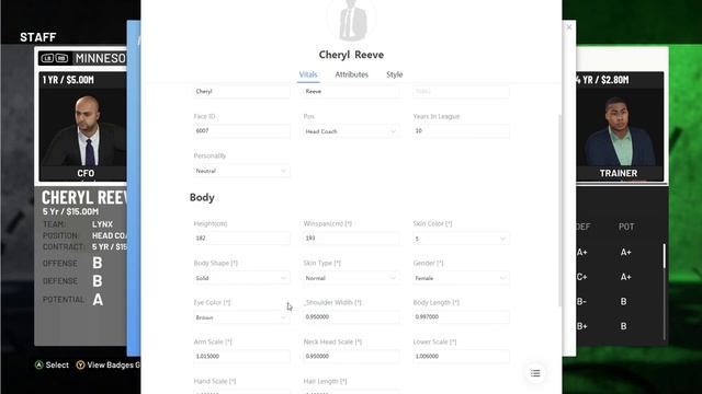 Add Female Coach and Staff - NBA 2K21 Tool by Looyh for PC смотреть онлайн