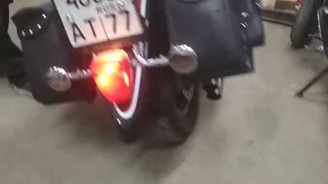 Yamaha Drag Star 1100 холодный пуск. Продаётся.