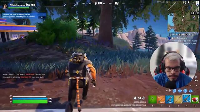 VITORIA COM A SKIN OSCAR FORTNITE - NO PING смотреть онлайн