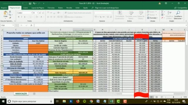 2/3 - Quitação de valores (planilha de fluxo Hyperion) смотреть онлайн