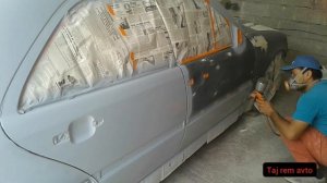 Как грунтовать. Авто. перед покраской.Грунтом  Vika 4+1.Акрилови.Своим руками.