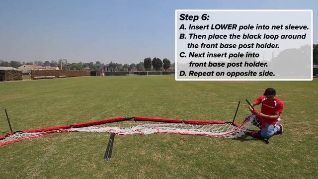 How to Setup a 18.5 x 6.5 FT Powernet Portable Soccer goal смотреть онлайн