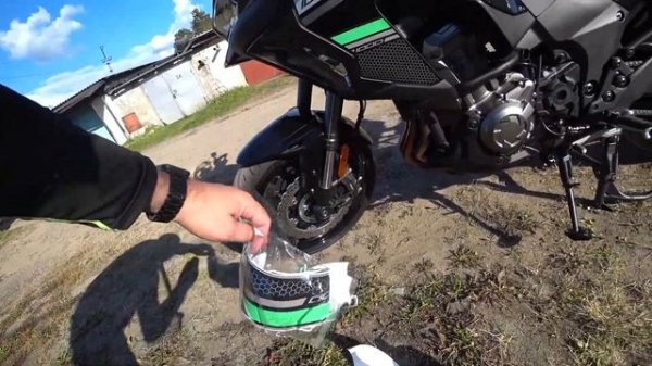 Забираю Kawasaki Versys 1000 SE с транспортной компании