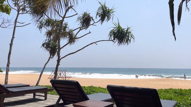 Roman Beach Hotel - Hikkaduwa Sri Lanka Beach View