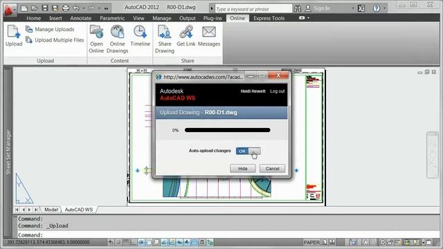 AutoCAD 2013 - AutoCAD WS App смотреть онлайн