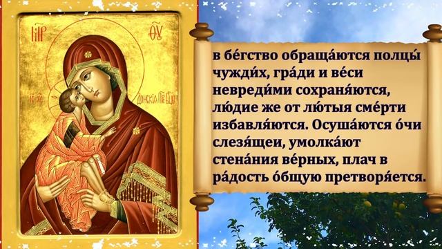 МОЛИТВА Иконе Божией Матери Донская 1 сентября о ПОМОЩИ в лечении ТЯЖЕЛЫХ РАН и ИСЦЕЛЕНИЯ болезней смотреть онлайн