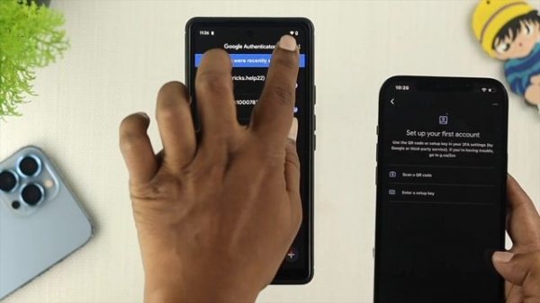 How to Transfer Google Authenticator Accounts to New iPhone! [Android-iOS]