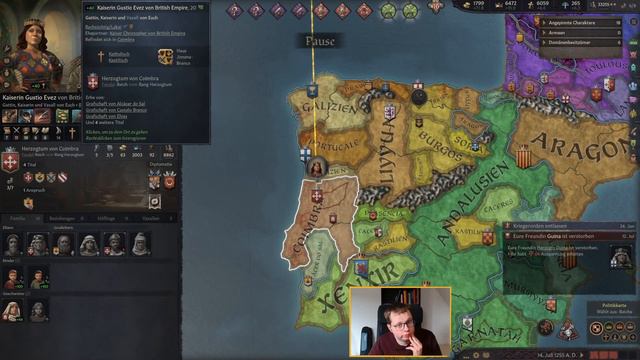 Vasallengewinnung | 106 | Crusader Kings 3 смотреть онлайн