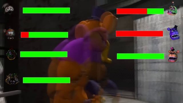 [SFM FNaF] Deathrock vs Security Breach Melodies WITH Healthbars смотреть онлайн