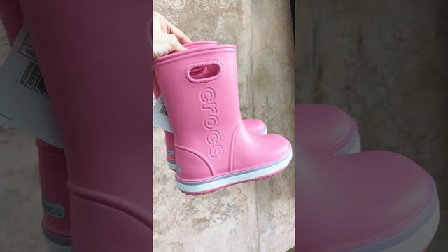 Сапоги Crocs Crocband Rain Boot, арт. 205827 смотреть онлайн