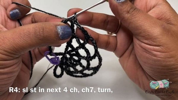 How to Crochet Spider Web Bunting | Halloween Decor | Pattern Tutorial