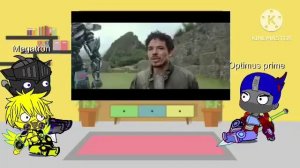 Optimus and Megatron react to transformers rotb||Gacha club