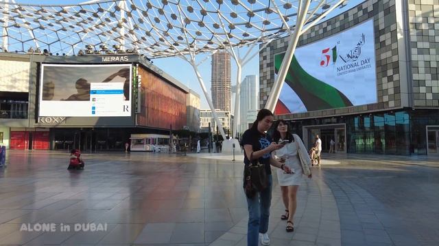 Dubai City Walk Complete Walking Tour 4K