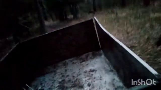 Полноприводный трактор с кузовом в работе. смотреть онлайн