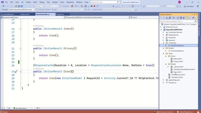 Controller in Asp.net core MVC | Asp.net core MVC 6.0 | Asp.net core MVC tutorial смотреть онлайн