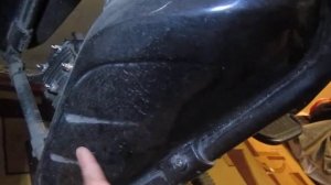 мопед альфа 110 . Передний брызговик.