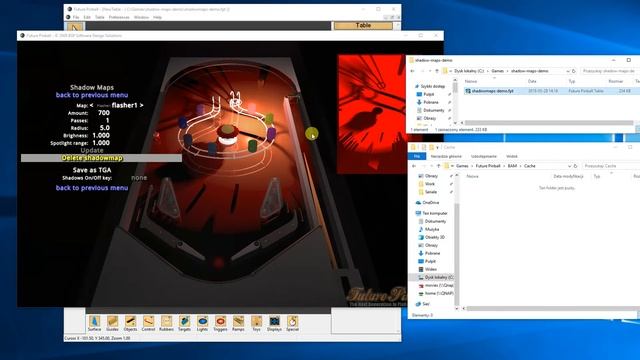 BAM + Future Pinball - How to add shadow maps смотреть онлайн
