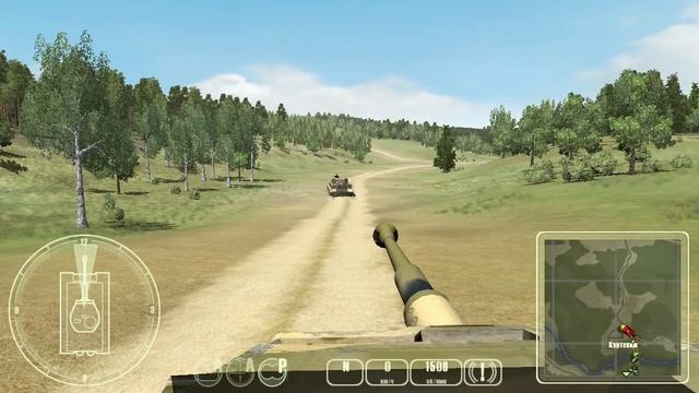Inside Tank Tiger H1. Realistic Game Simulator of the German Tank of World War 2 смотреть онлайн