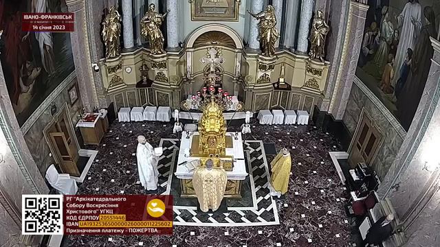 10:00 | БОЖЕСТВЕННА ЛІТУРГІЯ 14.01.2023 Івано-Франківськ УГКЦ смотреть онлайн