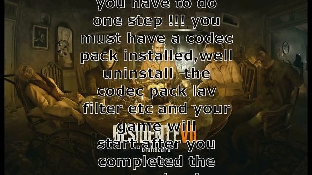 Resident Evil 7 Biohazard Crash Fix (re7.exe not Working) смотреть онлайн