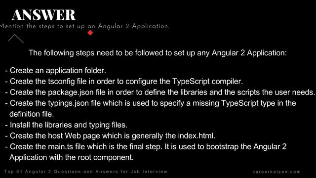Top 61 Most Frequently Asked Angular 2 Interview Questions and Answers смотреть онлайн