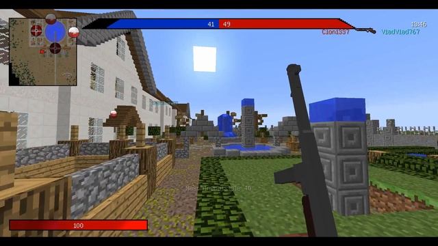 Играем на оф. сервере Call To Battle 2| Серия #1