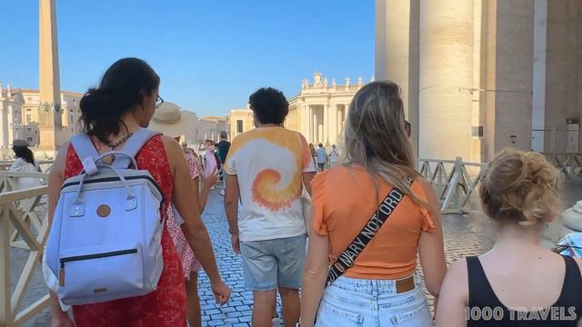 Vatican 4K🇻🇦 Beautiful Residence of the Pope Walk смотреть онлайн