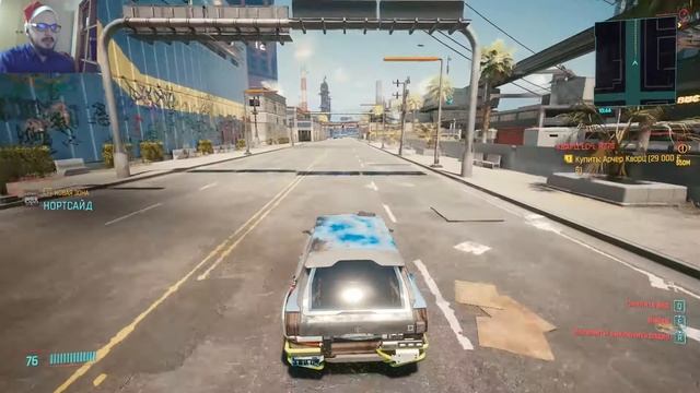 Cyberpunk 2077 - Гараж Джеки #19 смотреть онлайн