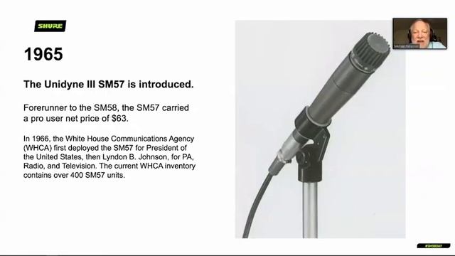 History Of The Shure SM58