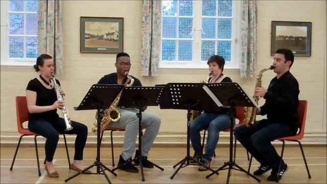 Sax Quartet - An American in Paris смотреть онлайн