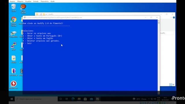 Instalação personalizada do Python 3.9.7 e do AudiPy смотреть онлайн