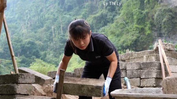 Built a farm with his disabled father, live with nature | Ly Thi Ly