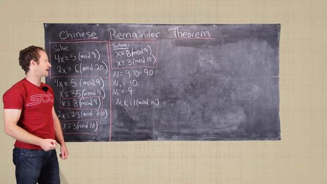 Number Theory | Chinese Remainder Theorem: Example 4 смотреть онлайн