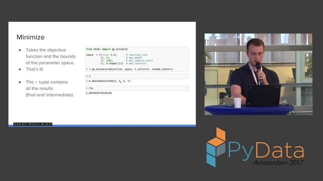 Gilles Louppe | Bayesian optimization with Scikit-Optimize смотреть онлайн