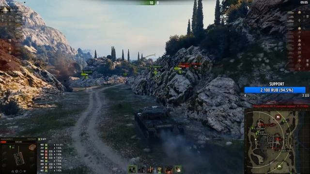 T95/FV4201 CHIEFTAIN - ФАРМ БОНОВ НА АККАУНТЕ БЕЗ ДОНАТА смотреть онлайн