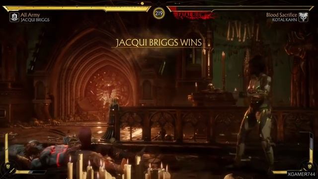Mortal Kombat 11 - Jacqui Briggs Klassic Tower (VERY HARD) NO MATCHES LOST смотреть онлайн