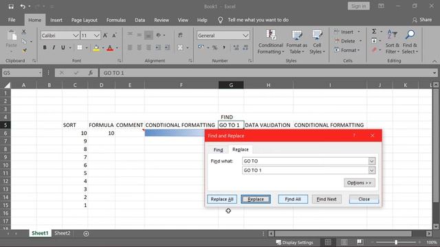 Excel find replace & sort in hindi смотреть онлайн