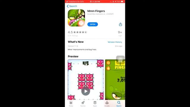 Mmm Fingers Game, iPhone, iPad and iPod android || play without internet смотреть онлайн