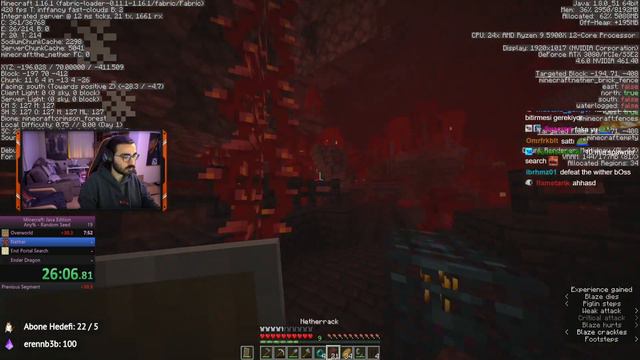 Videoyun 47 Dakikada Minecraft'ı Bitirerek Kendi Rekorunu Kırıyor смотреть онлайн
